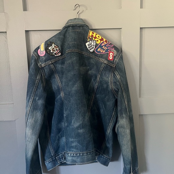 Levi’s Patchwork Denim Jacket - Picture 7 of 11
